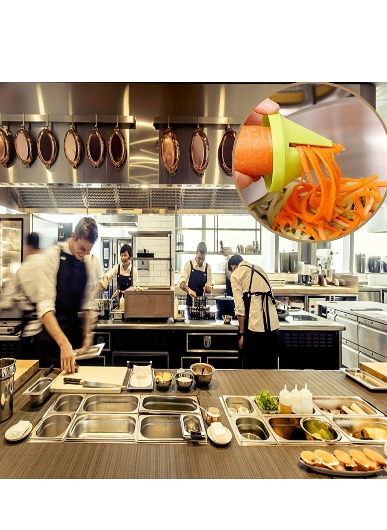 1pc Creative Multifunction Cone Shape Vegetable Cutter Upgrading Your Kitchen, Food Service Tools And Cutlery