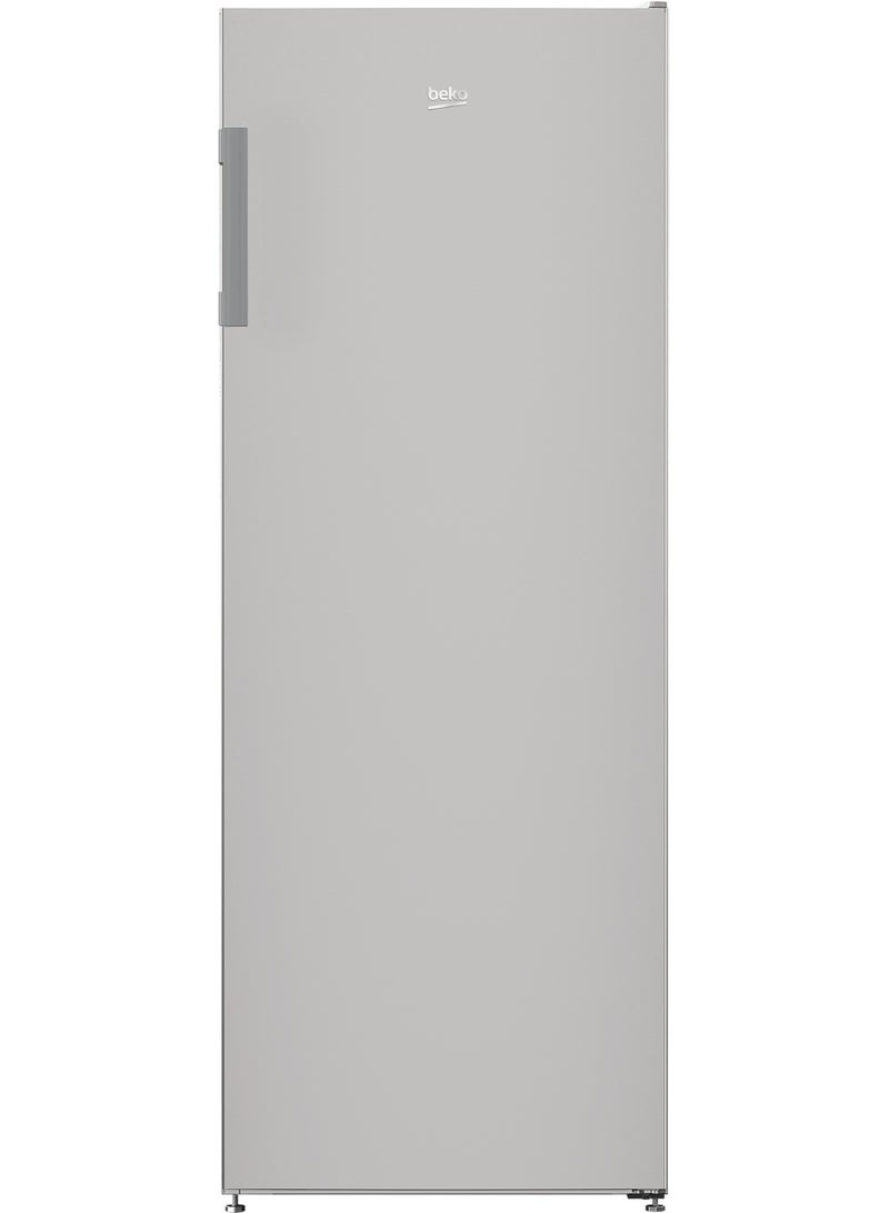 Beko NoFrost Upright Freezer - 168 Litres - 5 Drawers - LED Control Display - Freezer Guard Technology 168 L 1 W RFNM200E20S New Silver – ARC 1035 - Image 1