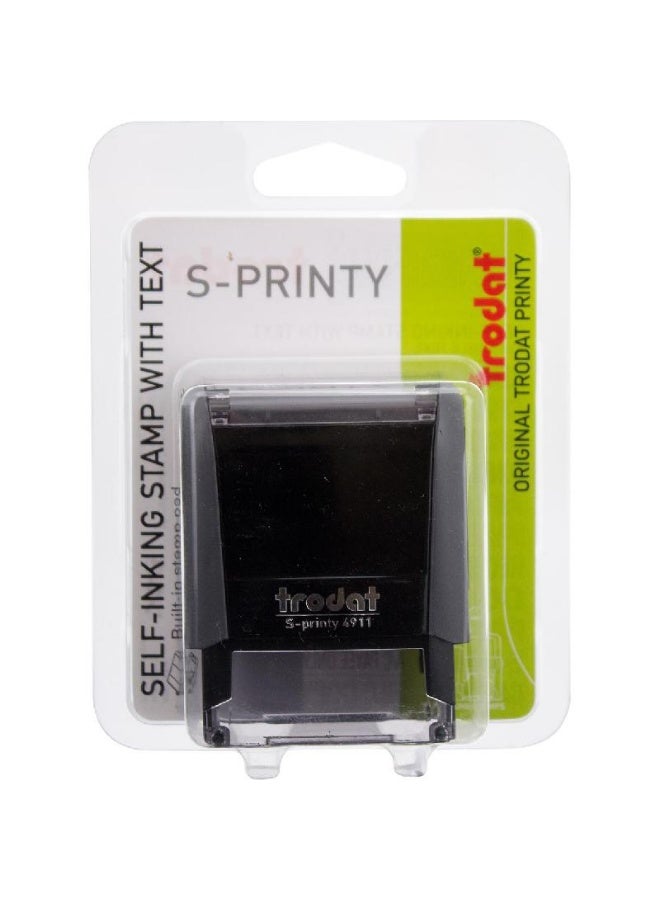 ترودات ختم ترودات 4911 (S-Printy) ذاتي الحبر "تم الاستلام" 1.5 × 3.5 سم عربي/إنجليزي - Image 1