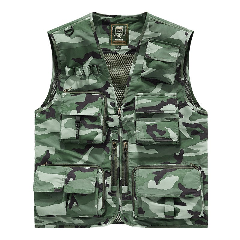 New Vest Group Purchase Printing Plus Logo Vest Overalls Safety Multi-Pocket Reflective Vest Vest Plus Size - Image 5