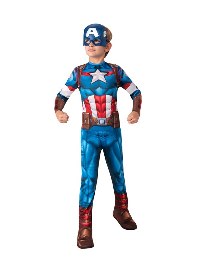 Rubies Costume Official Marvel Avengers Captain America Classic Childs Costume - Image 2