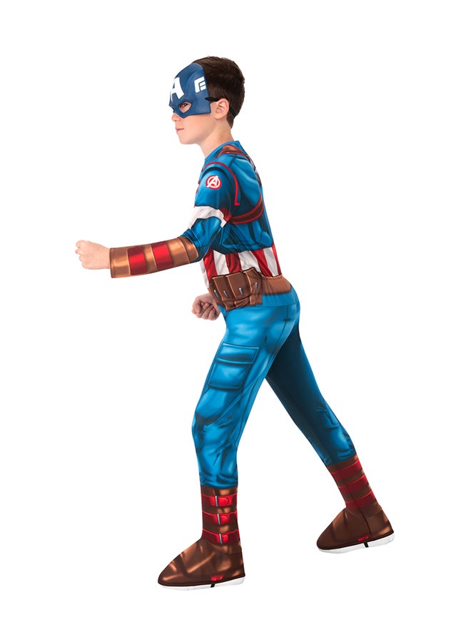 Rubies Costume Official Marvel Avengers Captain America Classic Childs Costume - Image 3