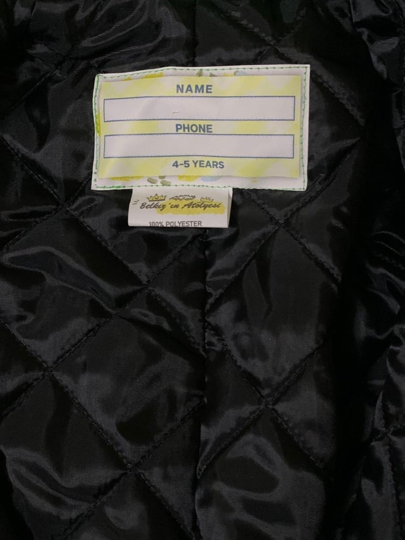 Belkızın Atölyesi Belkız's Workshop Black Thermal Astronaut Jumpsuit  - Image 2