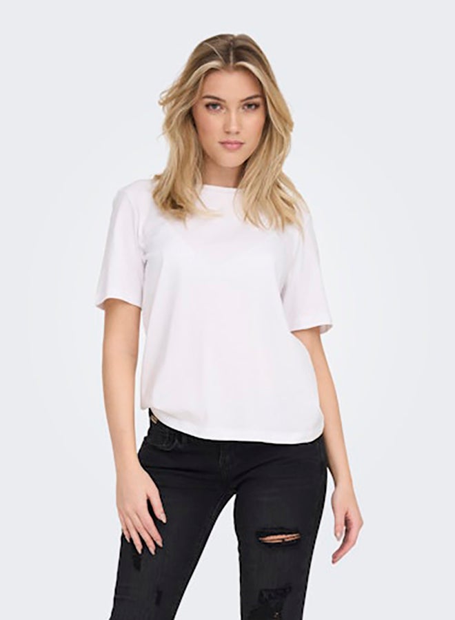 ONLY Women Short Sleeve Tee - Image 3