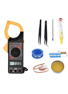 CRAFTS HAVELI CRAFTS HAVELI Combo of Digital Meter DT266 Anti Static Tweezer 2Pc 2in 1 Tester 4in1 Soldering Iron Accessories  - Image 1