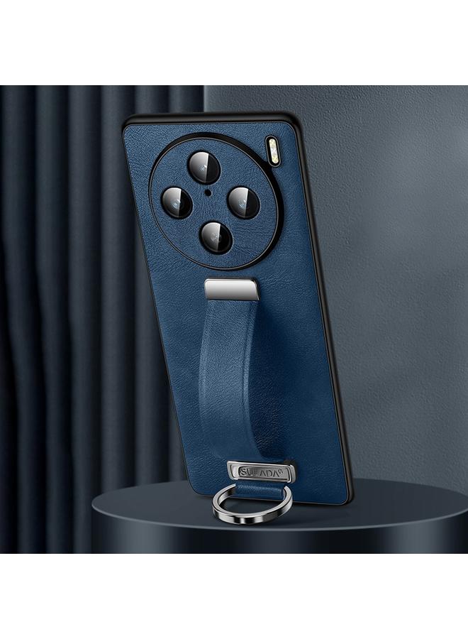 The Bros Case For vivo X100s Pro / X100 Pro PC + Leather Texture Skin Feel Shockproof Phone Case