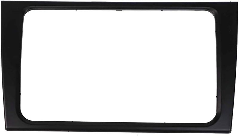 ABS Black Car Radio Head Unit Bezel Trim Panel For Volkswagen Golf 6 GTI MK6 - Image 2