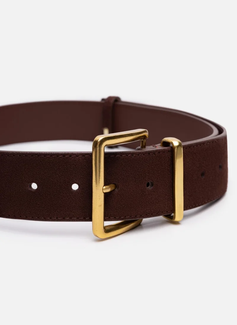 Lichi  Leather belt with metal loop for Women | Best Price UAE