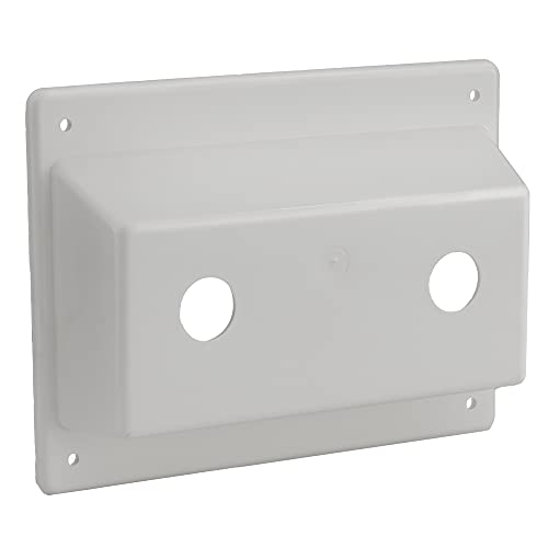 RecPro Faucet Bezel | Stand Off Faucet Cover (White) - Image 1