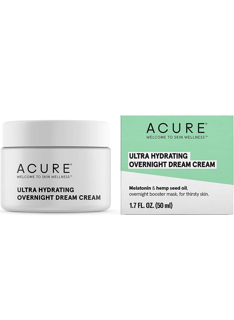Acure Ultra Hydrating Overnight Dream Cream 50ml - Image 1