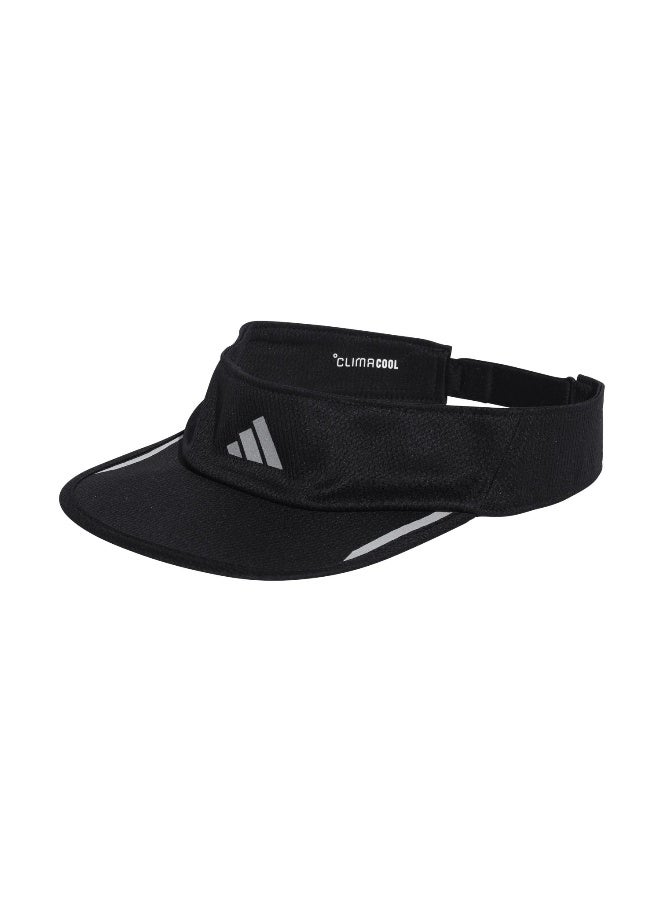 Adidas Adidas Run Visor Cc Black Running Visor For Unisex Women (S/M) - Image 1