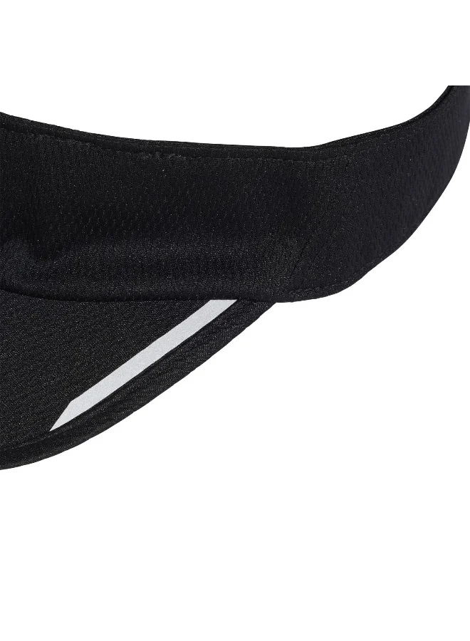 Adidas Adidas Run Visor Cc U Black Running Headwear For Men & Women