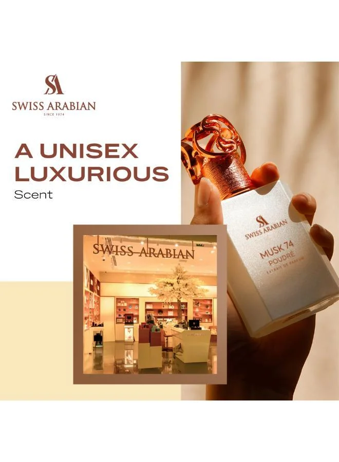 Swiss Arabian Perfumes Musk 74 Poudré 50Ml Edp