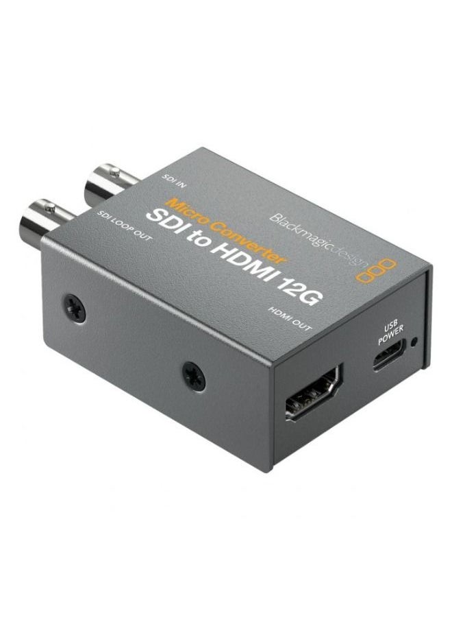 Blackmagic Design Blackmagic Design Micro Converter SDI to HDMI 12G PSU  - Image 1