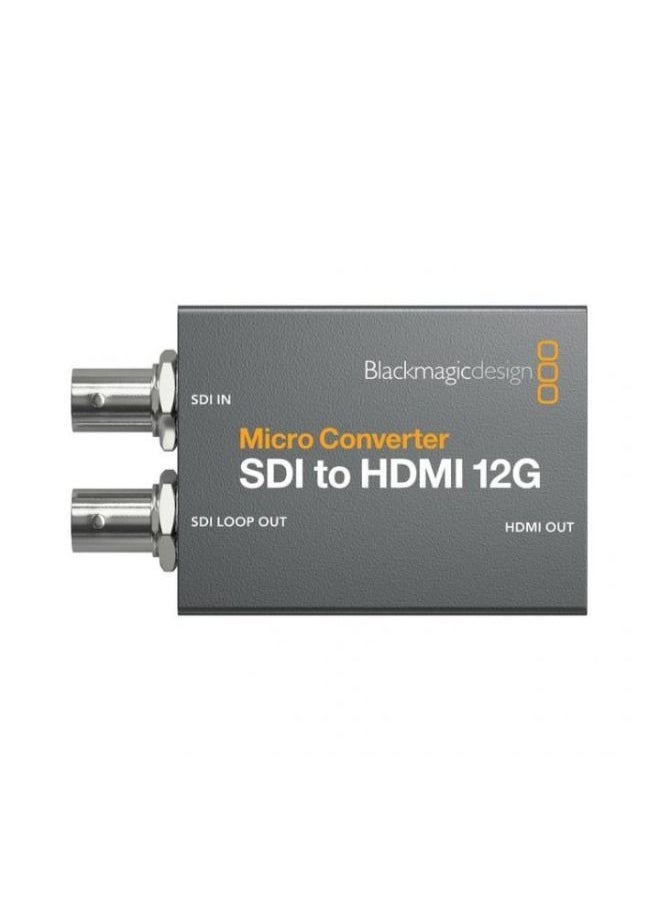 Blackmagic Design Blackmagic Design Micro Converter SDI to HDMI 12G PSU  - Image 2