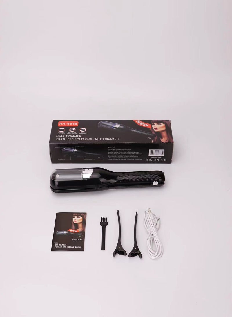 general Multifunctional hair cutter, hair splitting trimmer, rechargeable portable household automatic hair cutter, electric hair cutter - Image 1