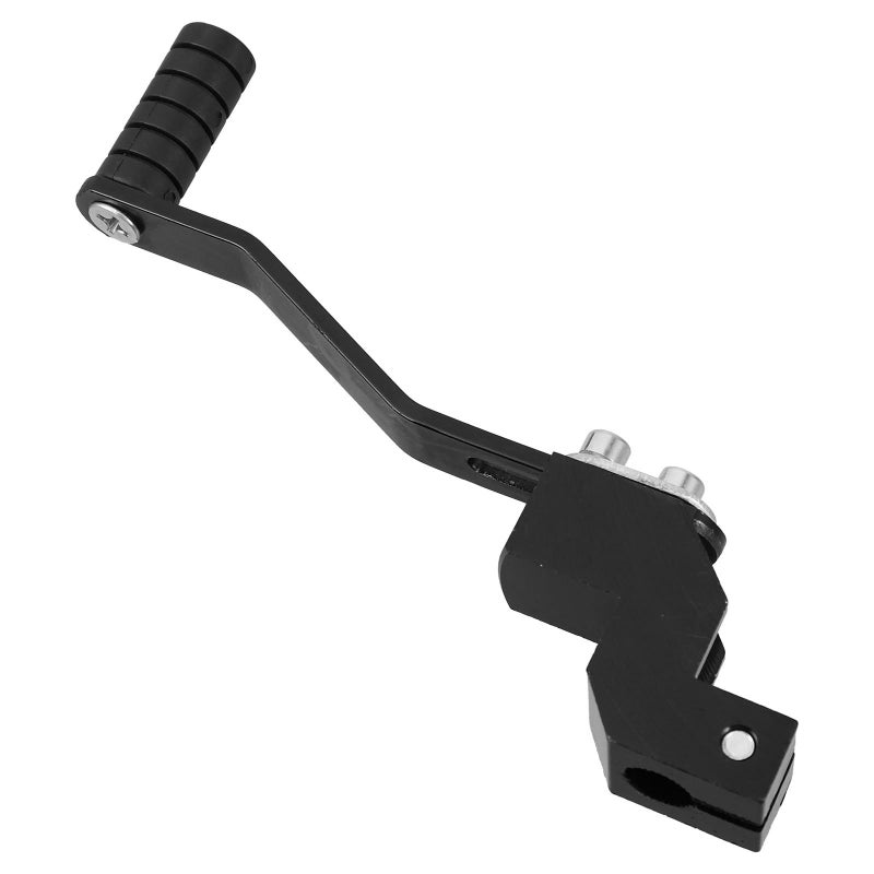 Luxshiny Motorcycle Aluminum Alloy Heel Toe Shifter Gear Lever Pedal Black Compatible With Touring Softail Dyna Models - Image 2