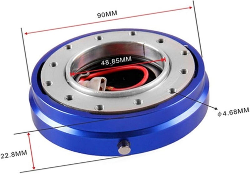 Wivplex Ultrathin Quick Release Steering Wheel Hub Adapter - Image 5