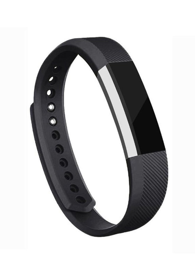 NIBEMINENT Replacement Strap Band For Fitbit Alta And HR Black - Image 1