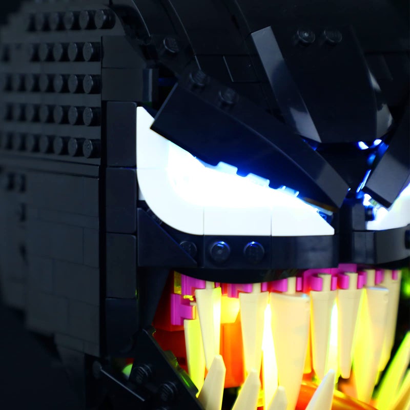 BRIKSMAX Led Lighting Kit for Spider-Man Venom - Compatible with Lego 76187 Building Blocks Model- Not Include The Lego Set - Image 4