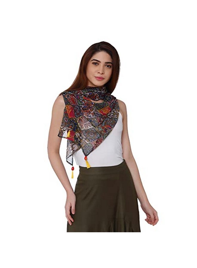 Shiloh Multicoloured Printed Scarf - Image 1