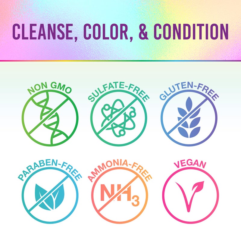 Punky منظف شعر وبلسم ملون 3 في 1 من بانكي كولور، 8.5 أونصة سائلة (بربلداشس) - Image 3