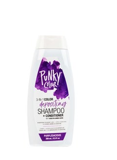 Punky Colour 3-in-1 Color Depositing Hair Cleanser & Conditioner, 8.5 fl oz. (Purpledacious) - pzsku/Z9A3DE413D42D3FD70193Z/45/_/1738723857/cbb2d1be-a90d-4027-865c-af7da6e99c2d