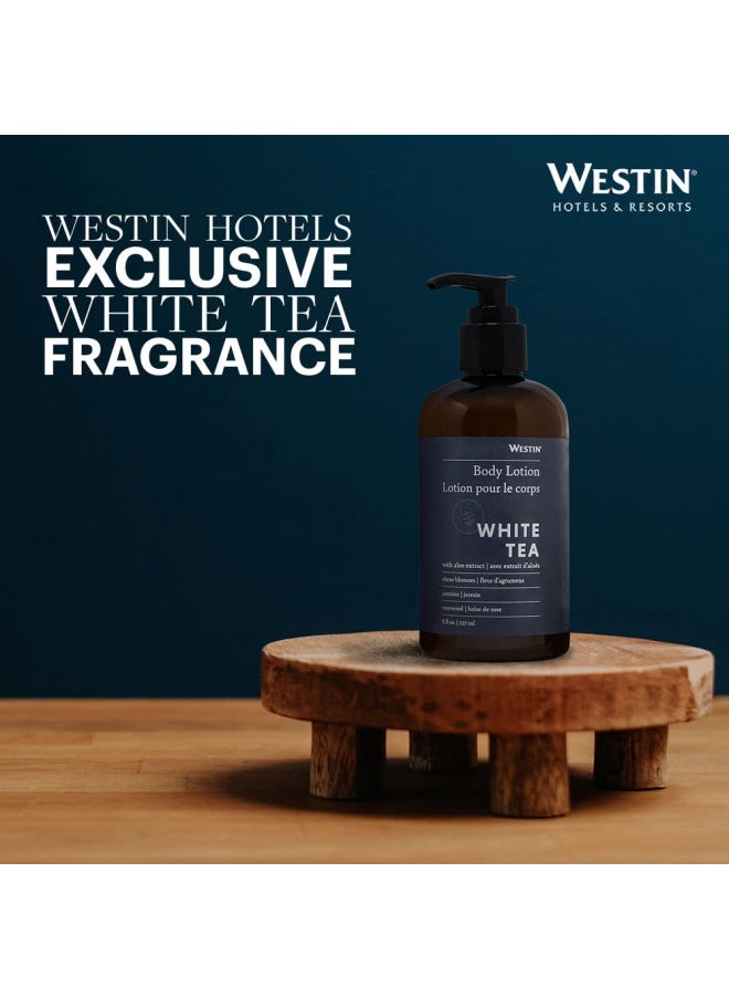 Westin White Tea Aloe Lotion - 8 oz Skin Moisturizer with Signature Scent