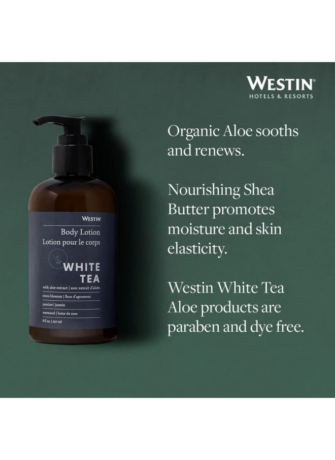Westin White Tea Aloe Lotion - 8 oz Skin Moisturizer with Signature Scent