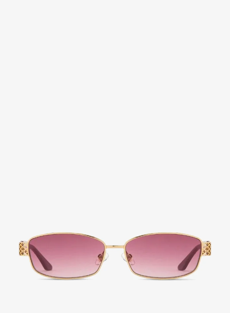 KAREN WAZEN Rectangle Sunglasses