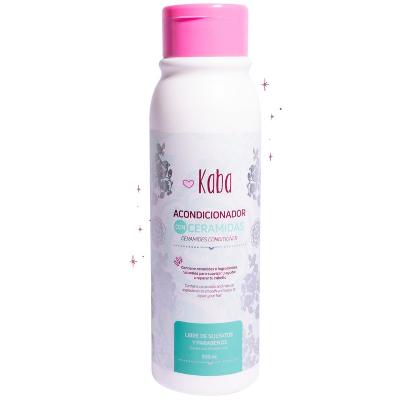 D'Luchi Kaba Ceramide Hair Conditioner For Women | Conditioner For Dry Hair, Damaged and Dehydrated | Repairs Split Ends | Frizz Control | 17oz - Image 1