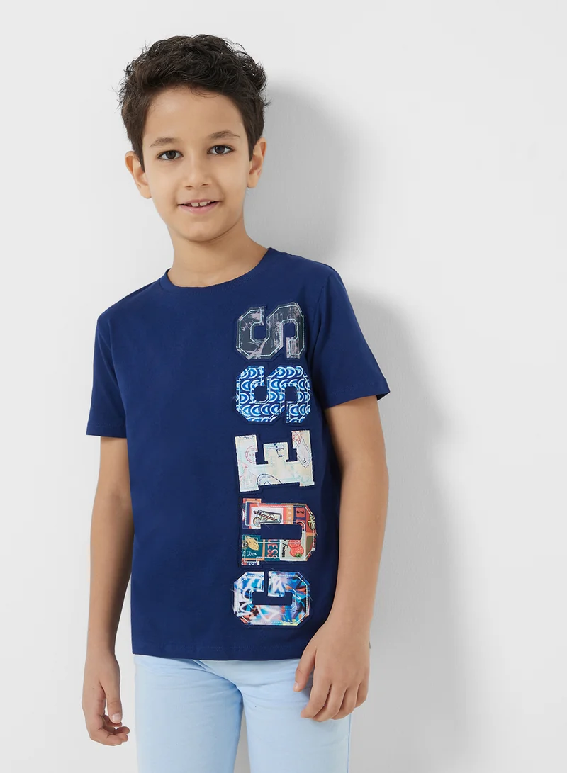 GUESS Kids Logo Printed T-Shirt