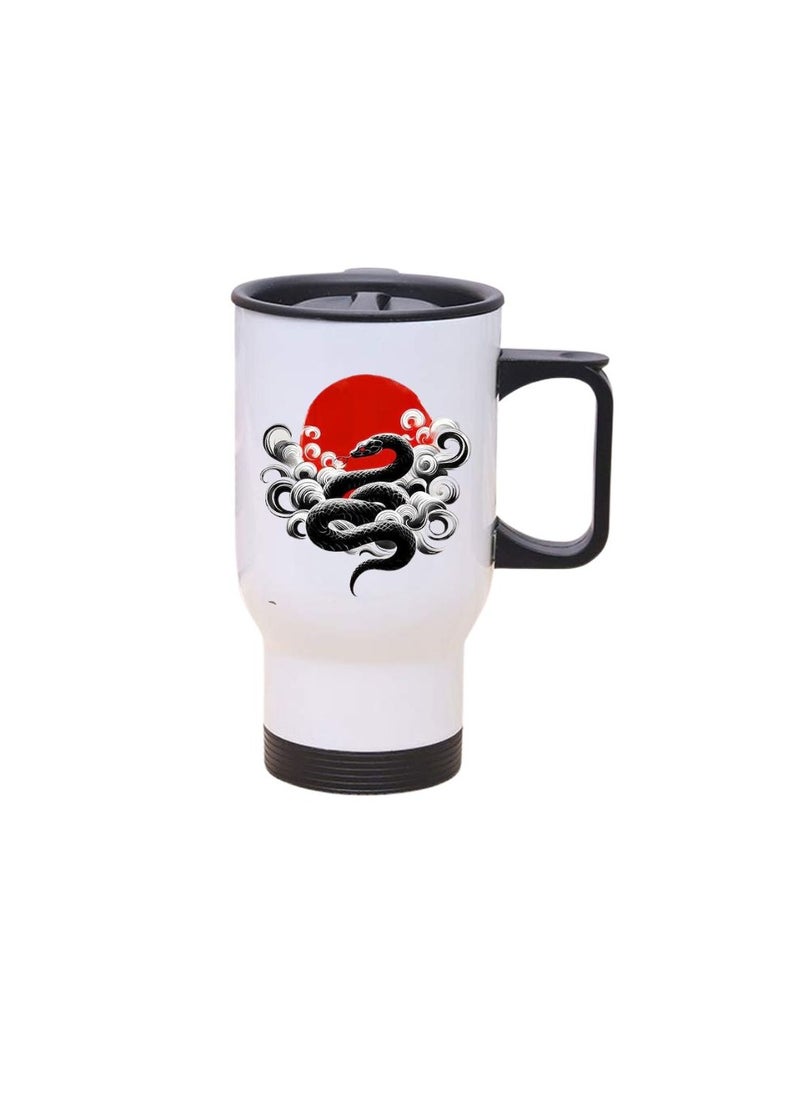 Generic - China Travel Mug–Insulated Stainless Steel Coffee Mug For Hot&Cold Drinks,Perfect For Commuting,Road Trips And Celebrate With Style–Leak-Proof Travel Mug - Image 1