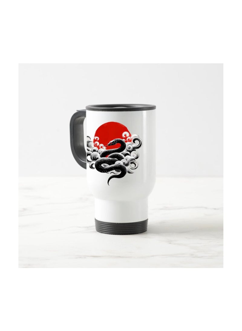 Generic - China Travel Mug–Insulated Stainless Steel Coffee Mug For Hot&Cold Drinks,Perfect For Commuting,Road Trips And Celebrate With Style–Leak-Proof Travel Mug - Image 1