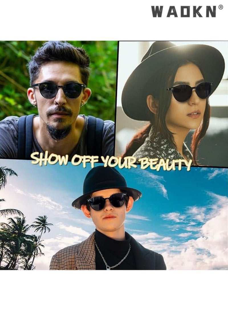 WAOKN Polarized Sunglasses for Women Men, Classic Driving Ladies Sun Glasses, Fashion Butterfly Shades for Womens Outdoor 100% UV400 Protection Driving，Traveling,Outdoor Travel Driving Daily Use Etc - Image 4