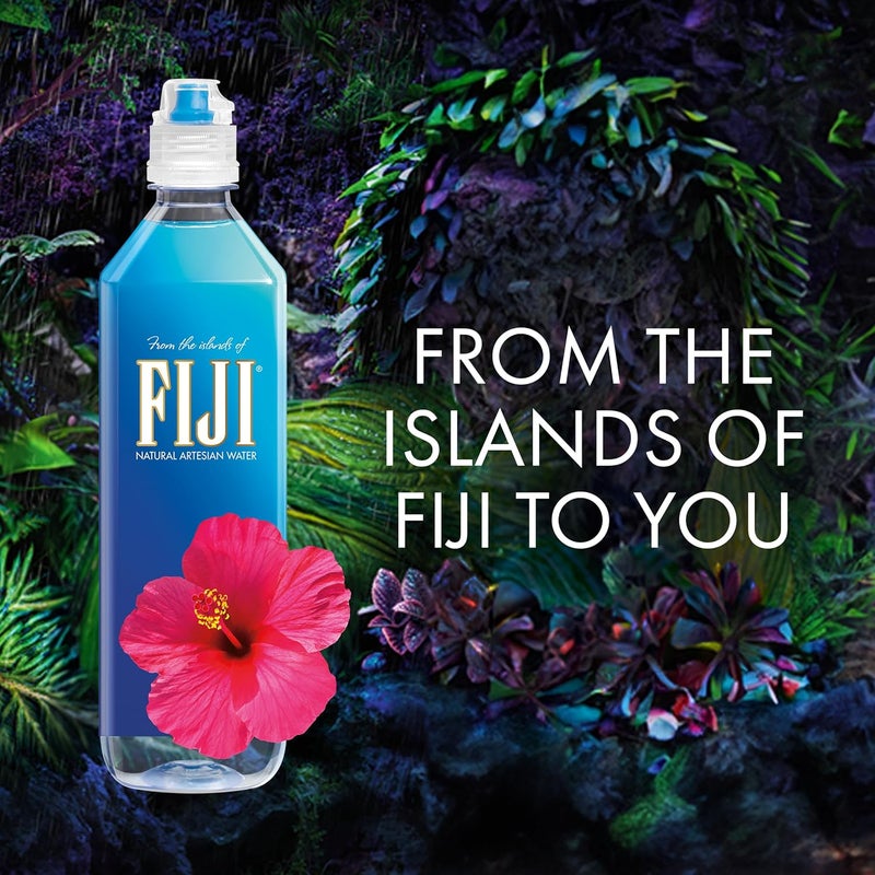Fiji Natural Mineral Water Sports Cap 2 x 6 x 700ml - Image 4