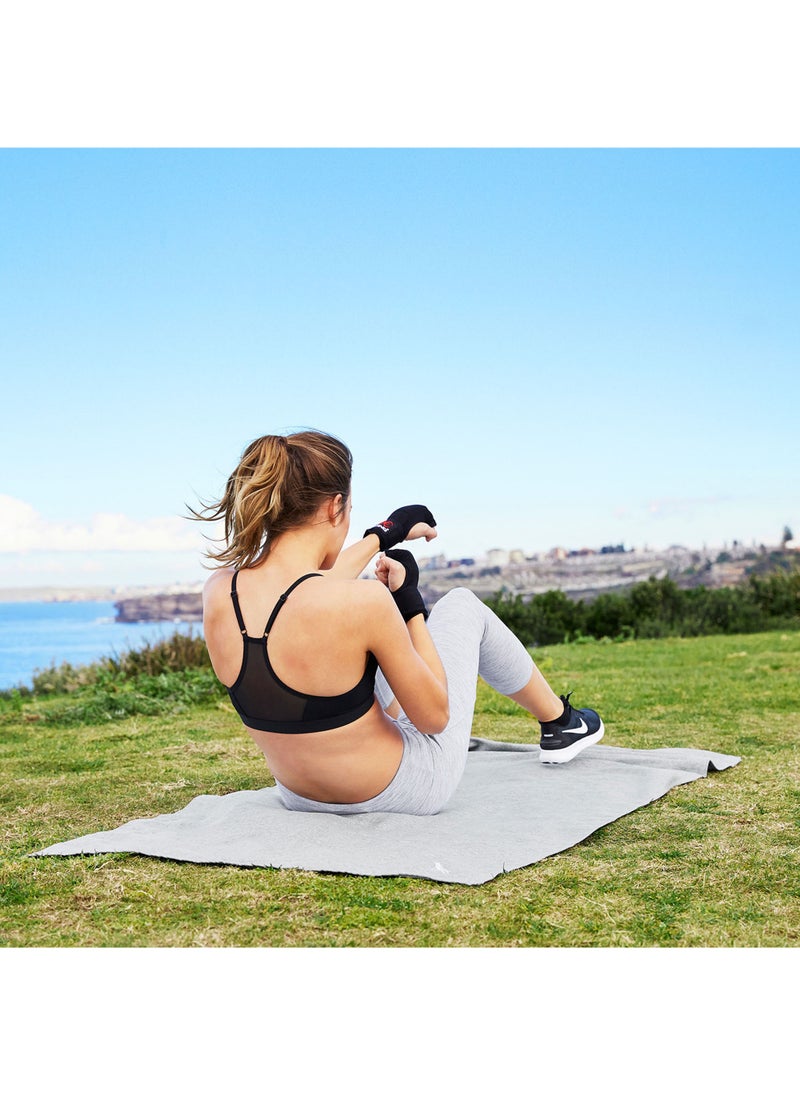 Dock & Bay Dock & Bay Beach Towel, Super Absorbent, Quick Dry, Sand Free, Compact & Lightweight, 100% Recycled Materials, Includes bag - Large (160x90cm) - MOUNTAIN GREY  - Image 5