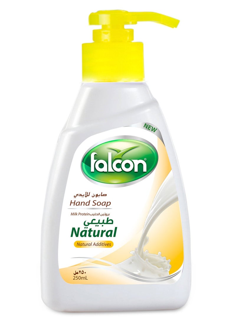 Falcon Hand Soap Natural Milk Protein 250 ML - Image 1