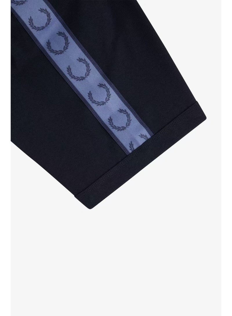 FRED PERRY Men's Short-Sleeve T-Shirt, Minimalist Casual Color-Blocking Trim Half-Sleeve Top - Image 5