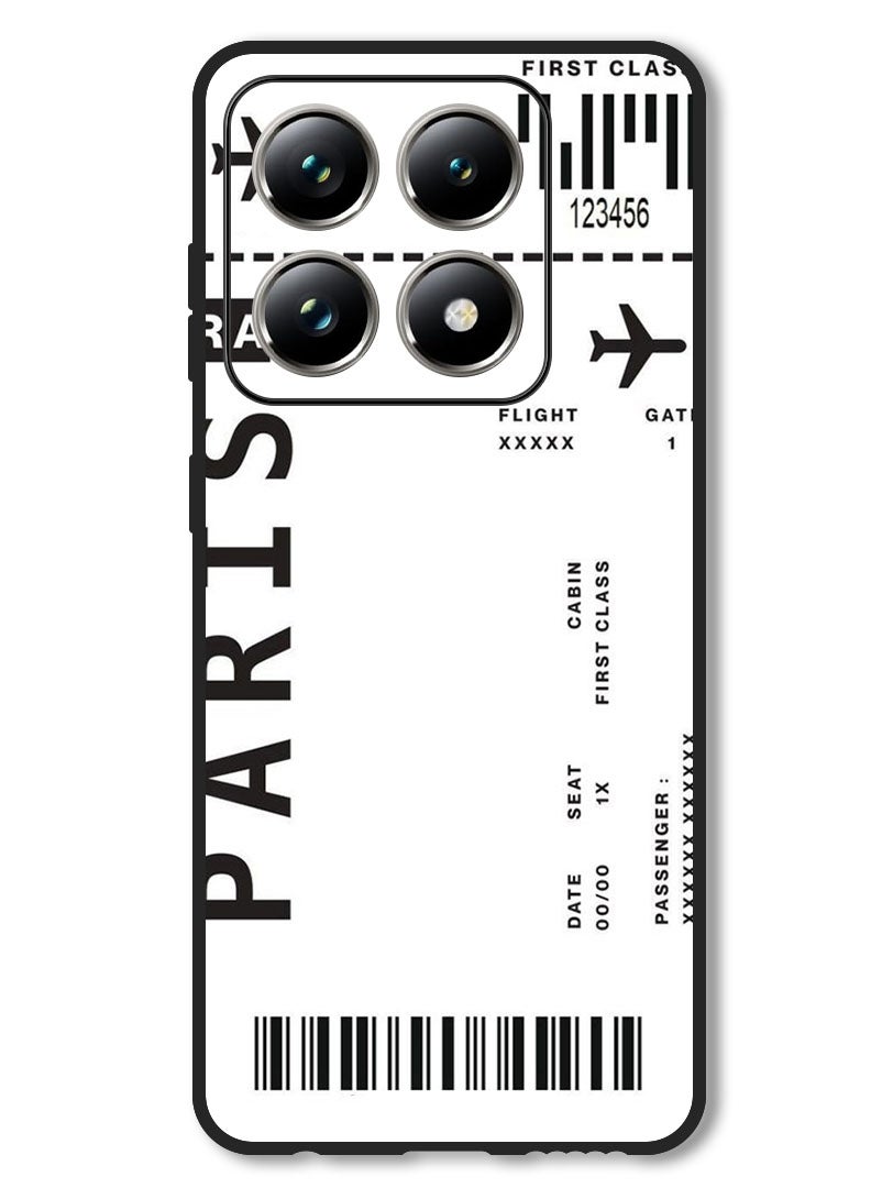 Theodor Case Compatible with Xiaomi 14T Pro Protection Shockproof Bumper Cover Paris Pass - Image 1