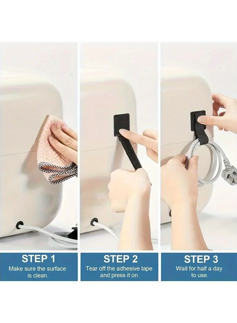 Goolsky 10 pcs Premium Nylon Cord Organizer - Efficiently Manage Cords for Mixer, Coffee Maker, Blender, Air Fryer, Pressure Cooker, and Other Kitchen Appliances - Durable, Space-Saving, and Easy to Use  - Image 2