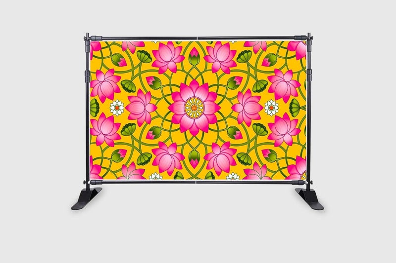 Backdropon خلفيات تصوير زهور ملونة خلفية طبيعية ستارة قماش خلفية عيد ميلاد خلفية دائمة لزينة كشك التصوير بحجم 5 أقدام ارتفاع و 8 أقدام عرض (5 * 8) - Image 2