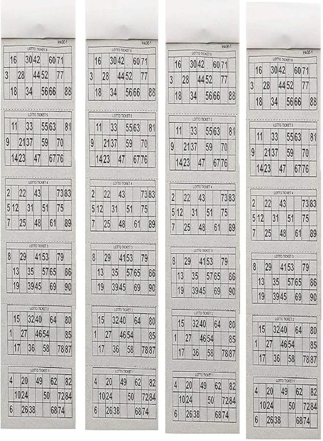 Manos Tambola 300 Different Tickets 90 numbertiles Tambola Housie Game for Kids (Multicolour),0.14 - Image 4