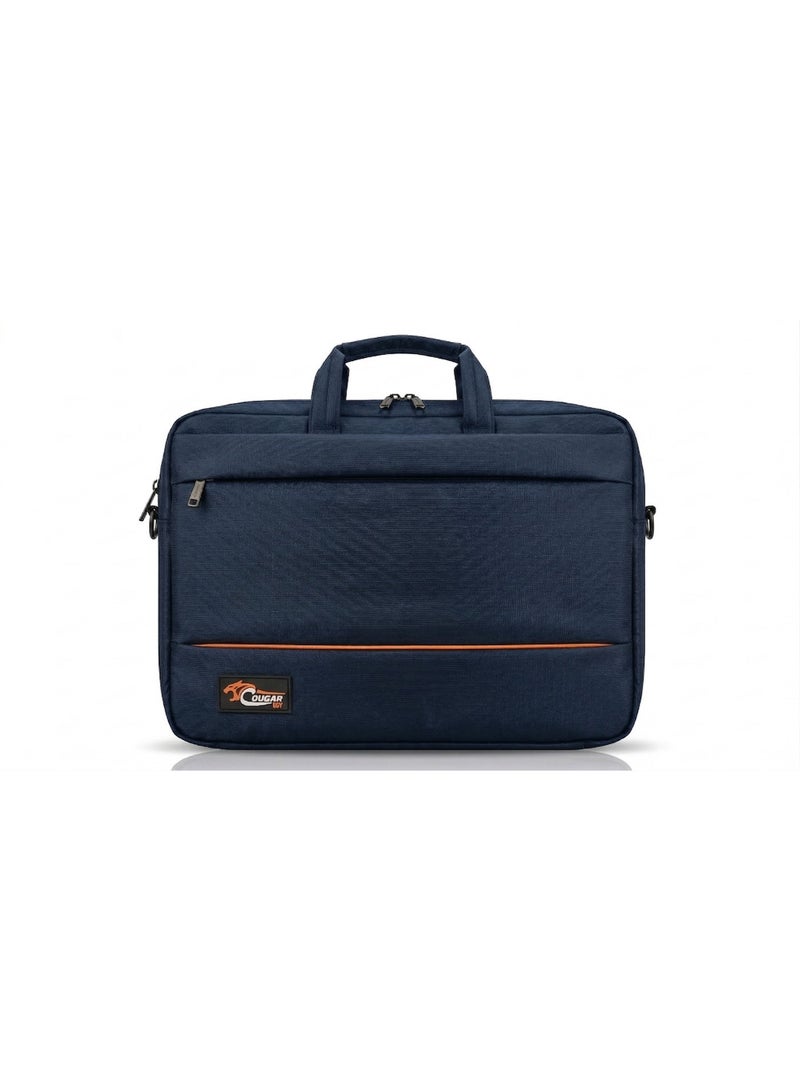 COUGAR-EGY laptop & Briefcase Bag for laptop, shoulder bag for men fits up to 15.6" (010 - BLUE) - Image 1
