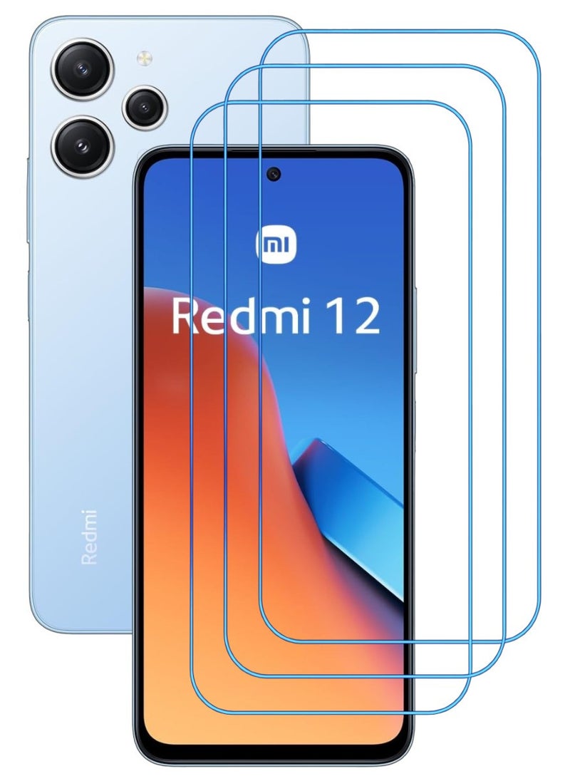 أكاليكس 3  قطع، حماية شاشة،  لهاتف  شاومي ريدمي 12 ، جودة ممتازة. - Image 1