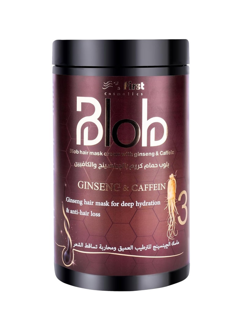 Blob Ginseng and Caffeine Hair Conditioner Cream 1000 ml 