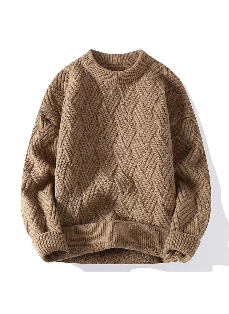 Generic - High Street Couples Pullover Sweater B051 Brown - Image 1