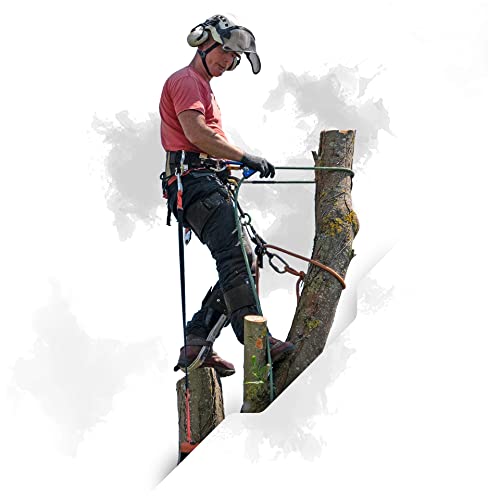 Pelican Rope 24-Strand 7/16 in (11 mm), USA Made Arborist Rope - 7,000 lb MBS - Static Climbing Rope - Lightweight - Arborist-24™ - 120 Ft - Plain End - Yellow Black - Image 2