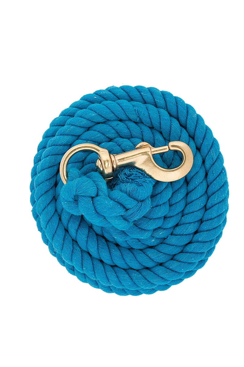 Weaver Leather Cotton Lead Rope Hurricane Blue 58 x 10