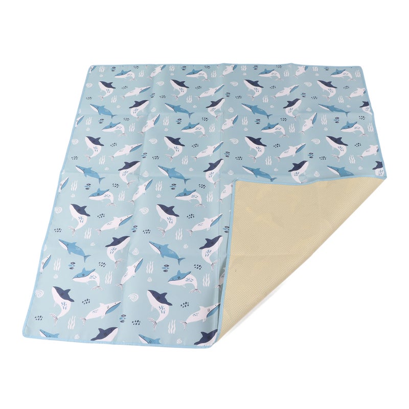 High Chair Mat Waterproof Prevent Slip Large Portable Multi Functional Baby Play Mat for Indoor Picnic - Image 3